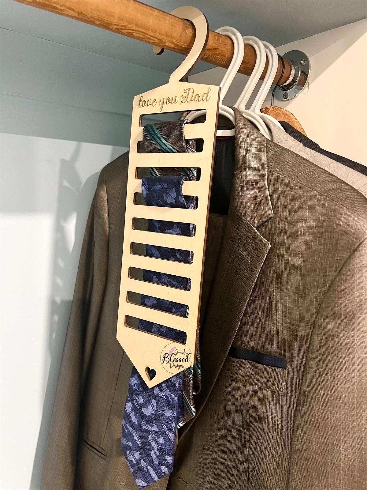 Wooden Tie Hanger