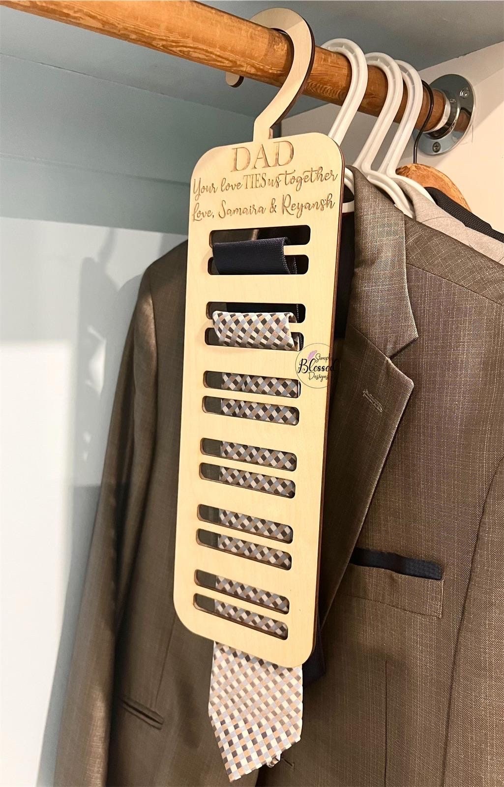 Wooden Tie Hanger