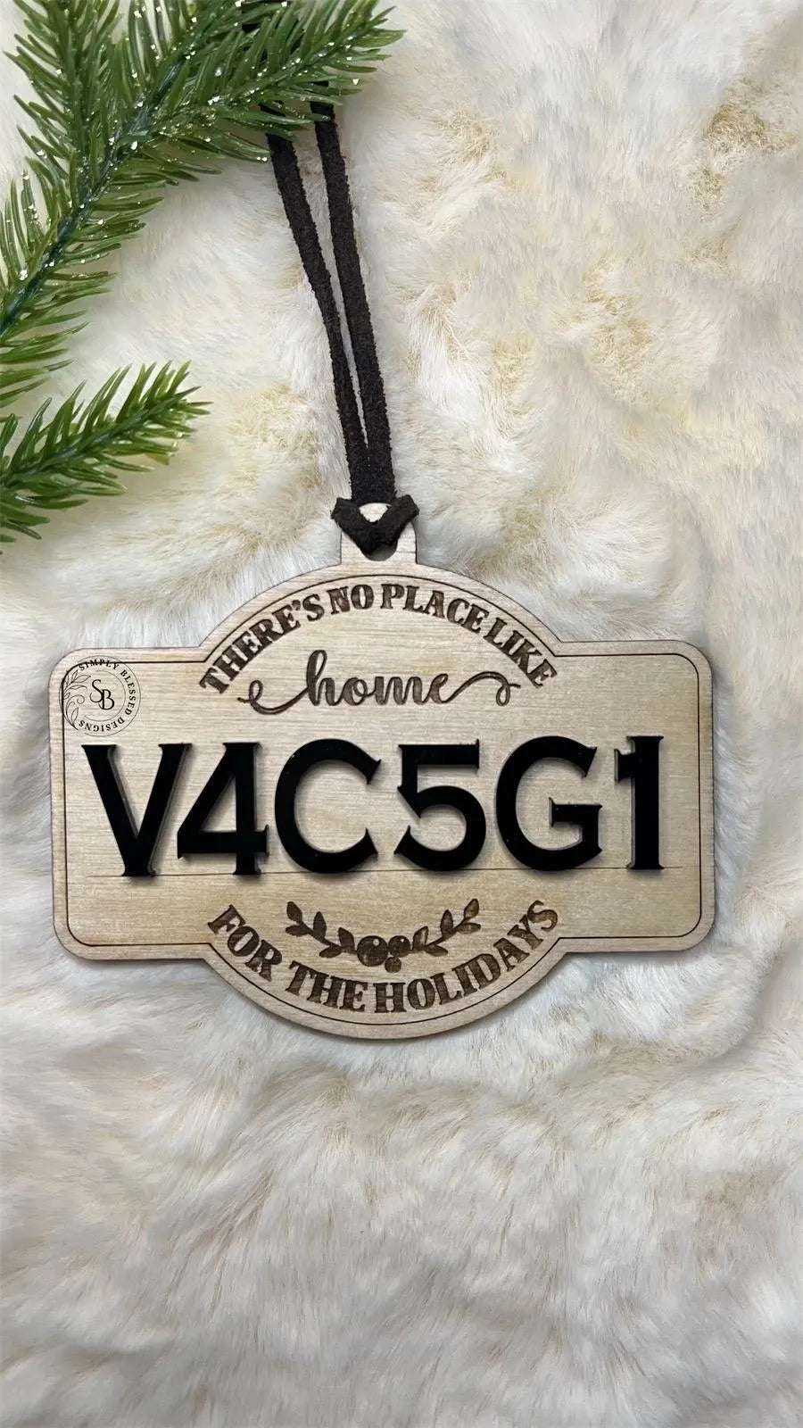 Postal Code Ornament